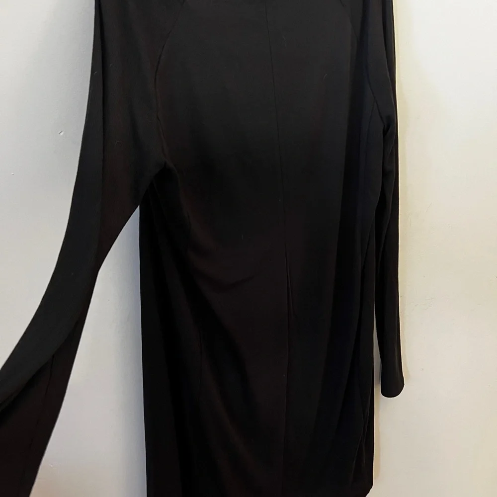 Simply Vera Vera Wang Black Floral Midi Dress